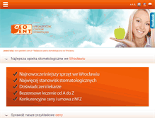 Tablet Screenshot of geodent.com.pl